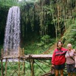 Hikers enjoying the scenic Banyumala Waterfalls Trekking Tour in North Bali.