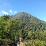 Sunrise trekking group on Mt Sanghyang