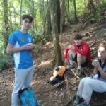 Sunrise trekking route on Mt Sanghyang