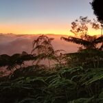 Sunrise view from Mt Sanghyang summit
