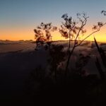 Hikers trekking Mt Sanghyang in North Bali