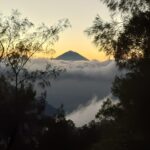 Sunrise over Bali from Mt Sanghyang