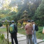 Ulun Danu Tamblingan Temple surrounded by the peaceful tropical forest of North Bali.