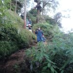 Scenic sunrise hike in North Bali